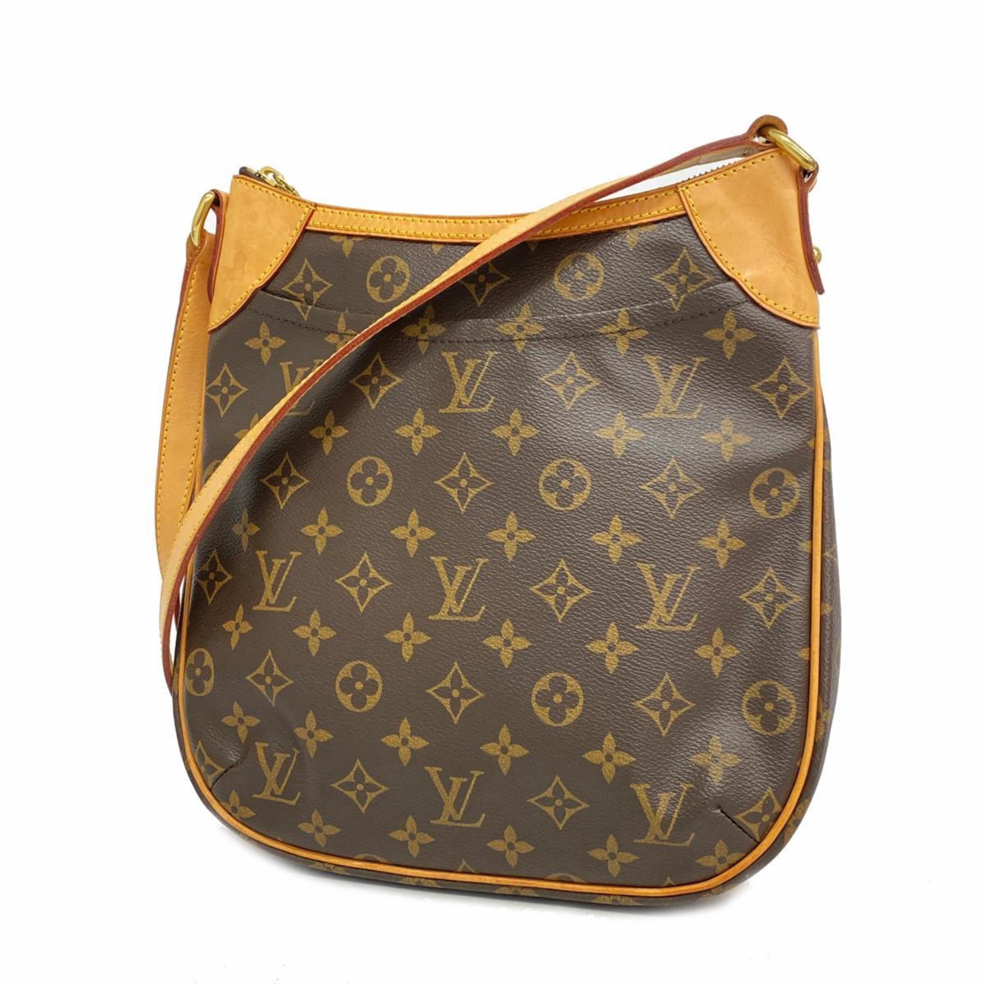 Louis Vuitton Shoulder Bag Monogram Odeon PM M56390 Brown Women's