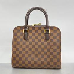 Louis Vuitton Handbag Damier Triana N51155 Ebene Ladies