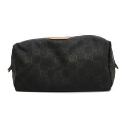 Gucci Pouch GG Nylon 256637 Brown Women's