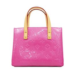 Louis Vuitton Handbag Vernis Reed PM M24028 Neon Pink Ladies