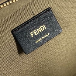 FENDI 8BS058 Pochette Camera Case Small Orlock MINI CAMERA CASE Bag Handbag Shoulder Leather Women's Beige