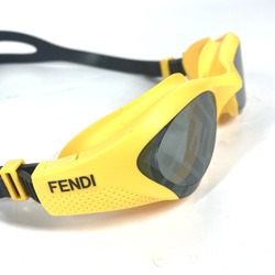 FENDI Arena collaboration swim goggles, swimming, sports, swimming accessories, rubber, men's, women's, yellow