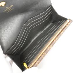 Louis Vuitton Long Wallet Portefeuille Double V M64319 Noir Ladies