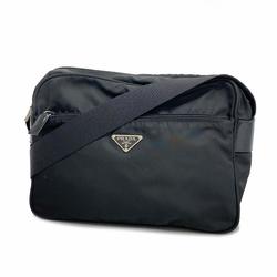 Prada Shoulder Bag Nylon Black Women's