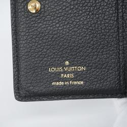 Louis Vuitton Wallet Monogram Empreinte Portefeuille M80151 Noir Ladies