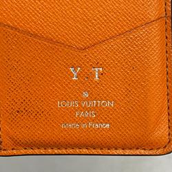 Louis Vuitton Business Card Holder/Card Case Damier Organizer de Poche N40422 Black Orange