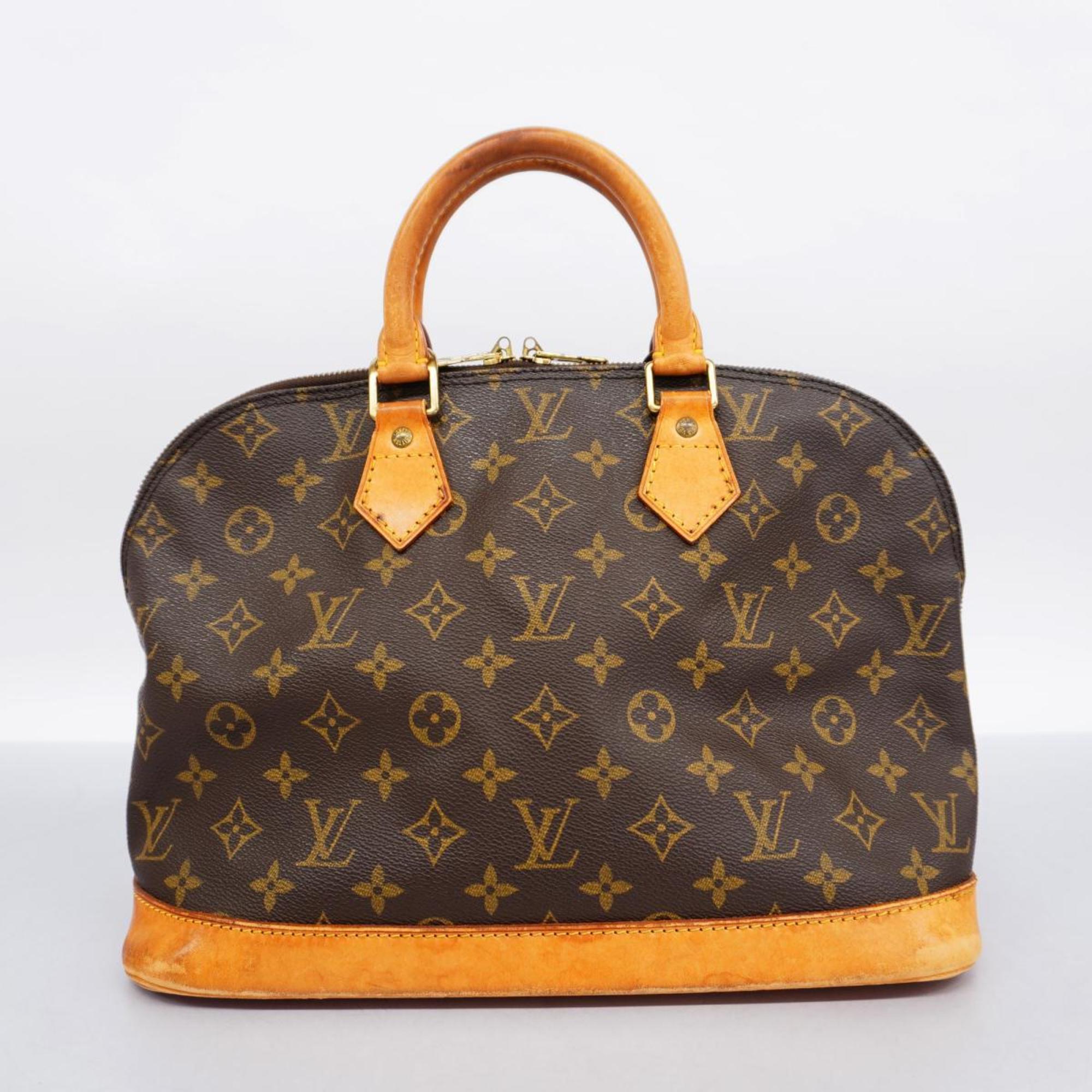 Louis Vuitton handbag Monogram Alma M51130 brown ladies