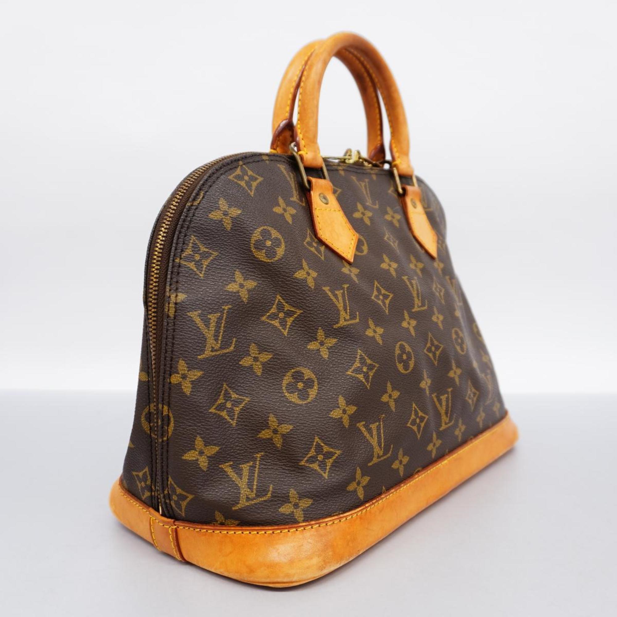 Louis Vuitton handbag Monogram Alma M51130 brown ladies