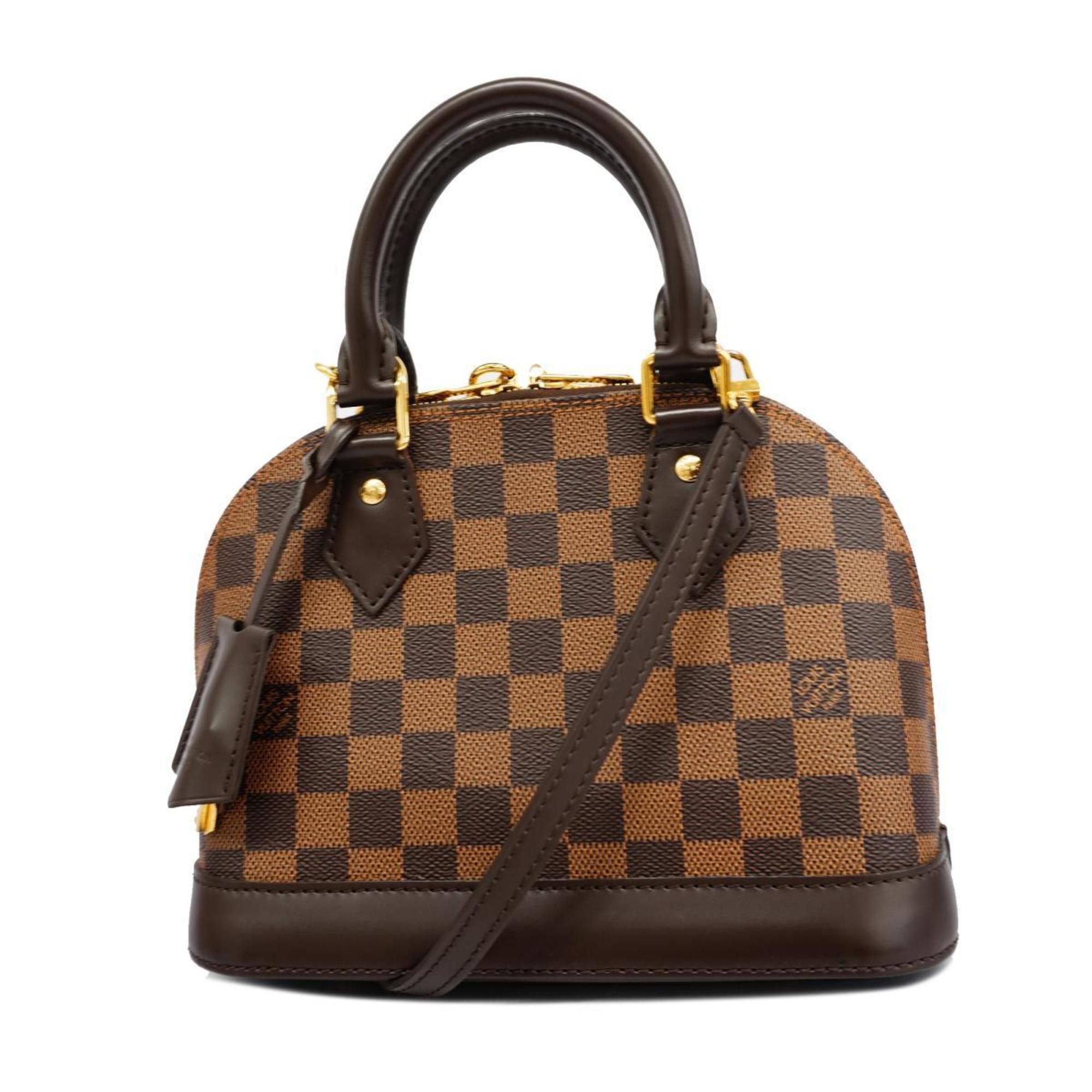 Louis Vuitton Handbag Damier Alma BB N41221 Ebene Ladies