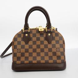 Louis Vuitton Handbag Damier Alma BB N41221 Ebene Ladies