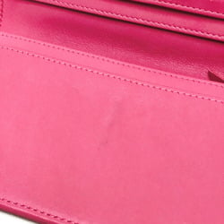 CHANEL A80211 Simply CC Coco Mark Wallet Matelasse Quilted Long Bi-fold Lambskin Women's Pink