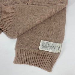 FENDI FXT283 FF Scarf Nylon Rayon Women's Beige