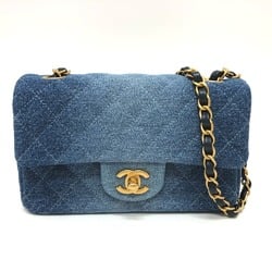 CHANEL Chanel Matelasse Gradient Shoulder Bag Denim Women's Blue