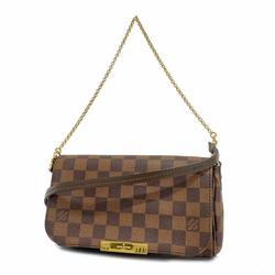 Louis Vuitton Shoulder Bag Damier Favorite PM N41276 Ebene Ladies