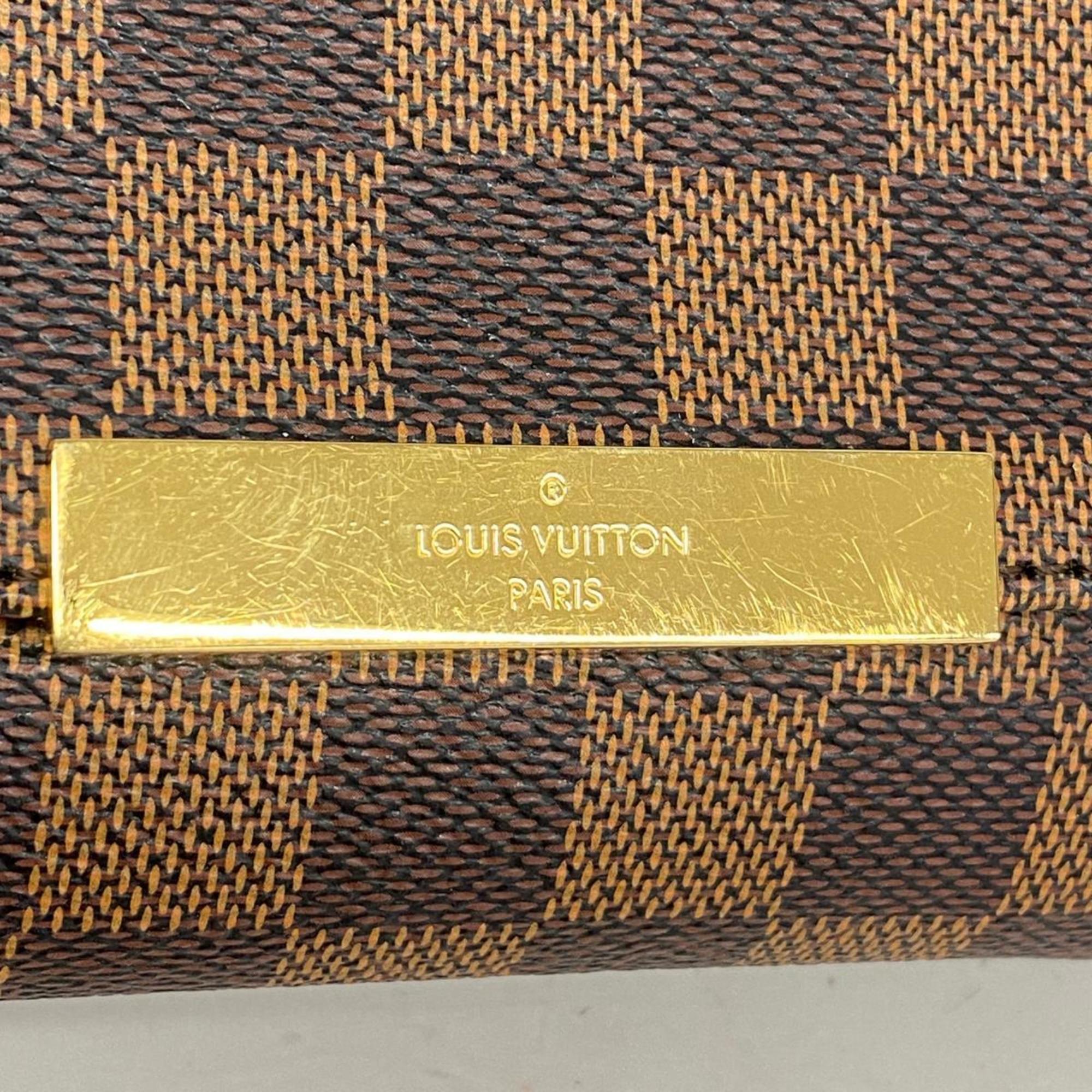 Louis Vuitton Shoulder Bag Damier Favorite PM N41276 Ebene Ladies