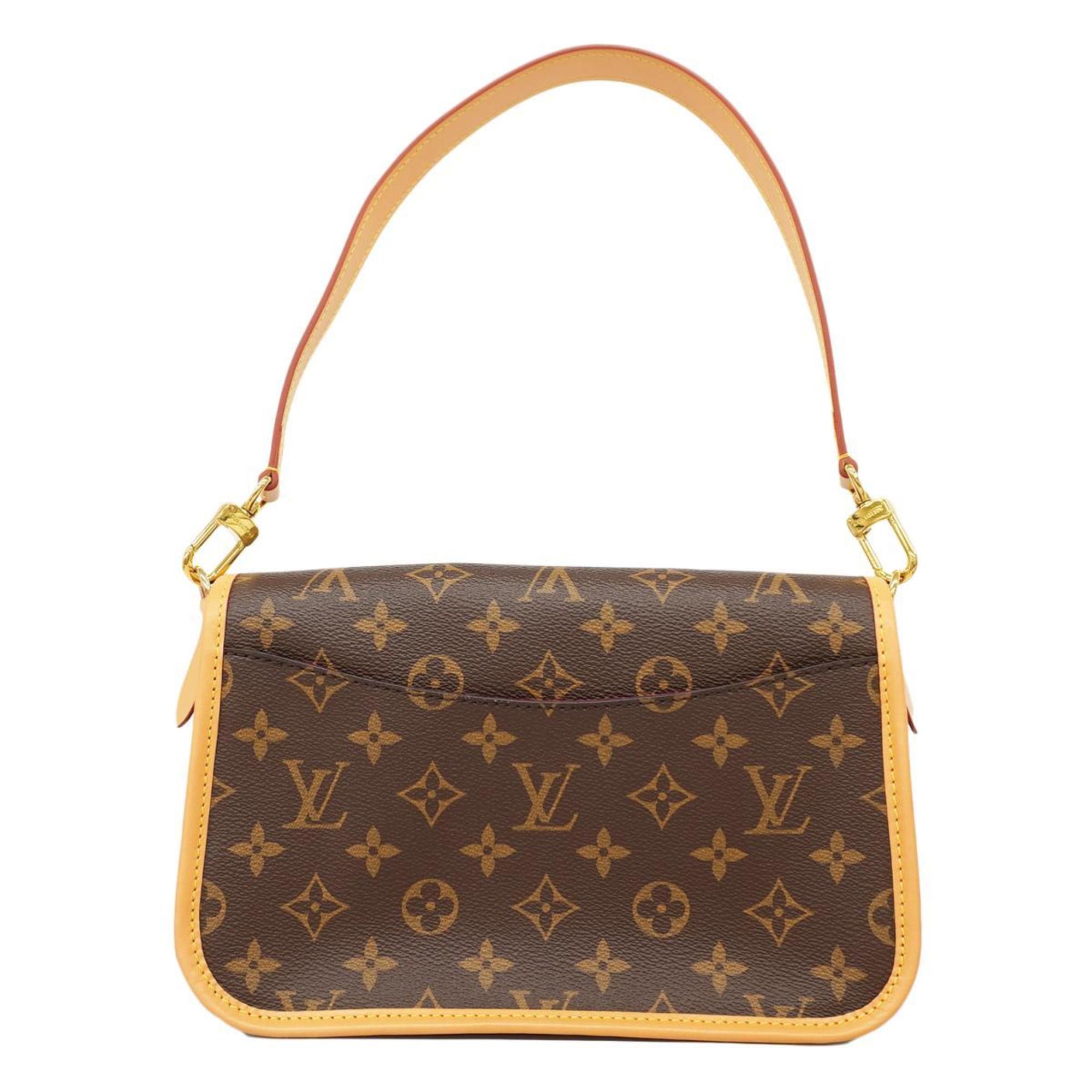 Louis Vuitton Shoulder Bag Monogram Diane PM M46049 Brown Ladies