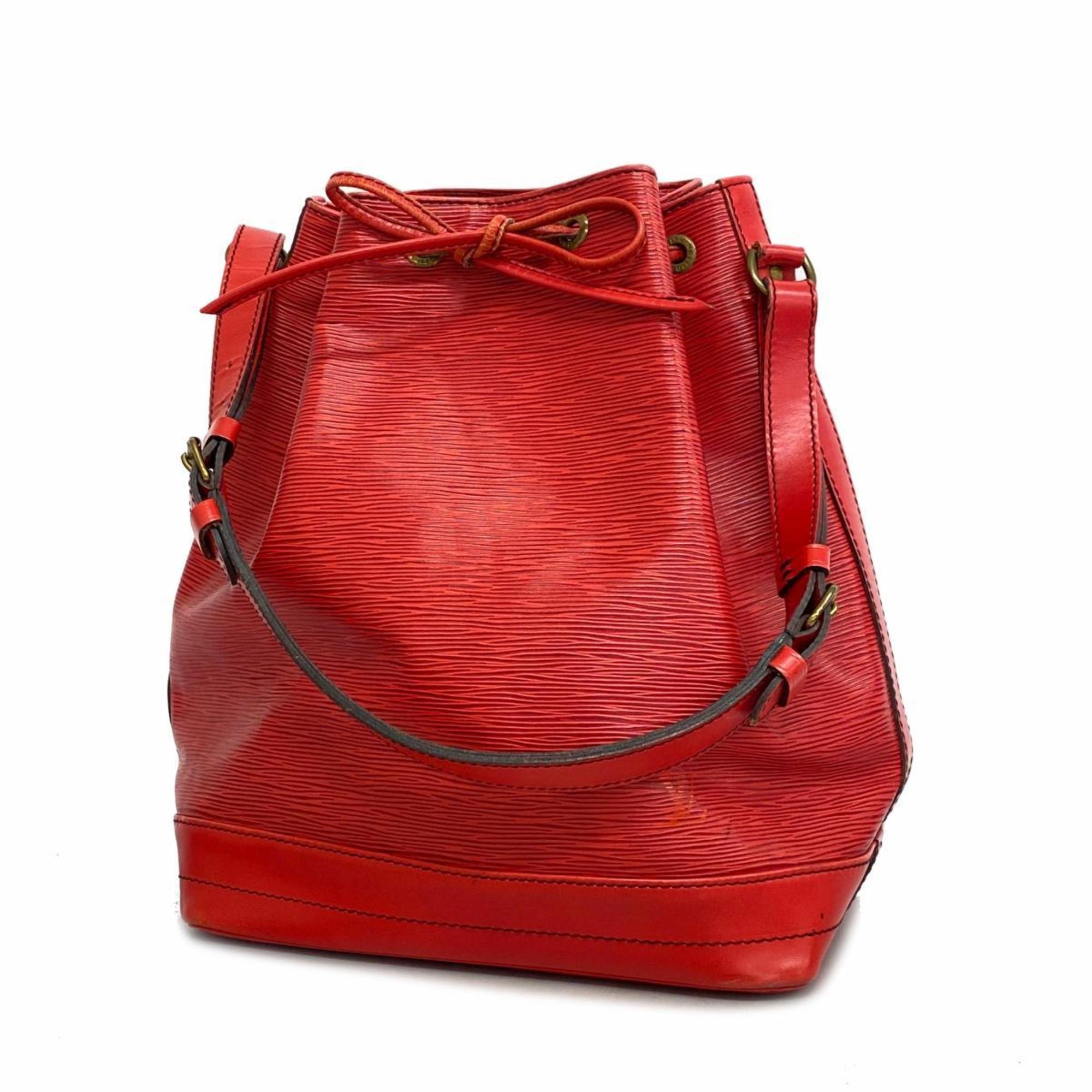 Louis Vuitton Shoulder Bag Epi Noe M44007 Castilian Red Ladies