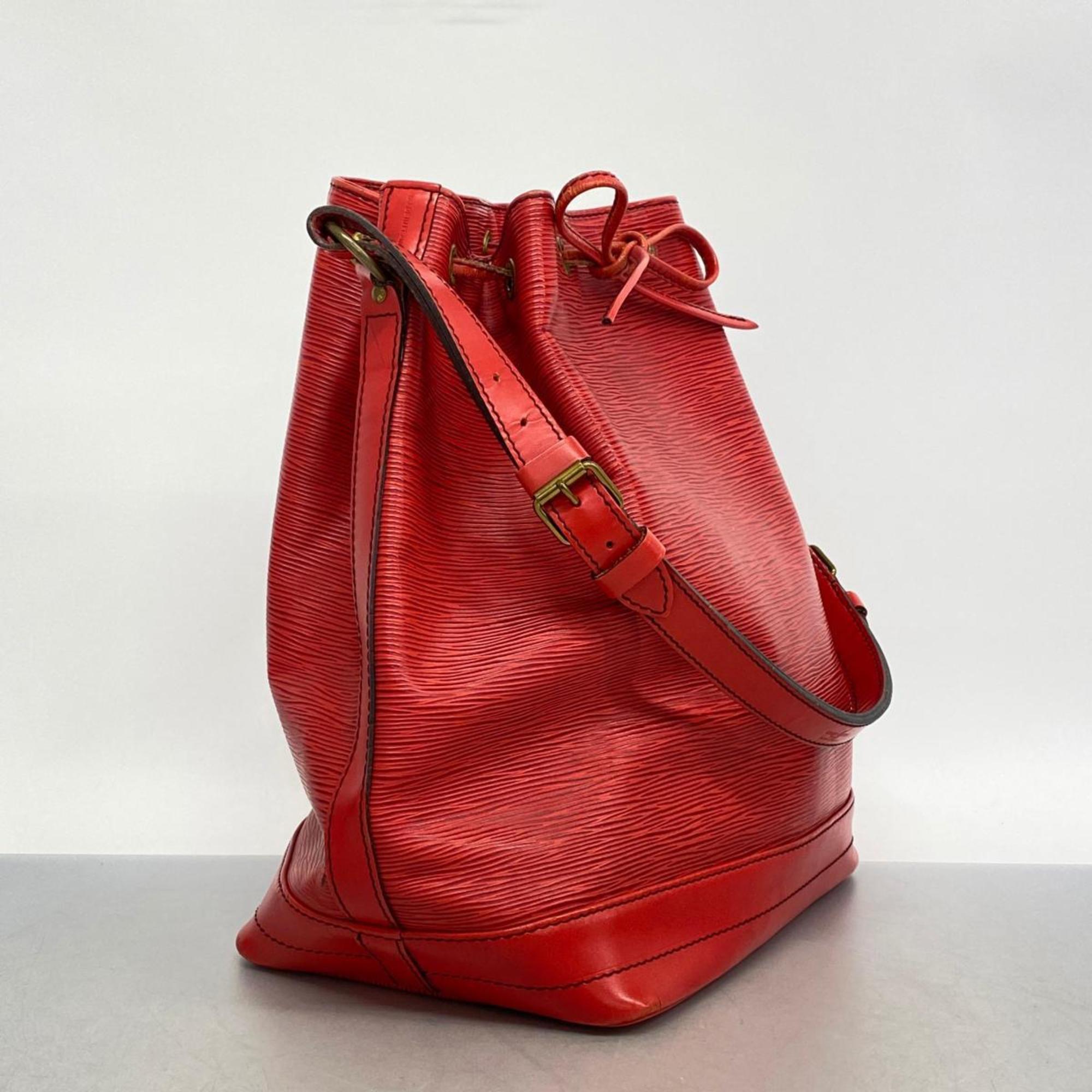 Louis Vuitton Shoulder Bag Epi Noe M44007 Castilian Red Ladies