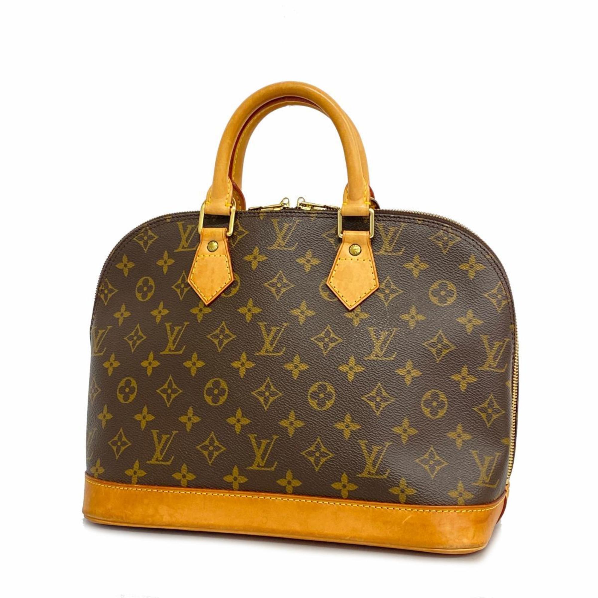 Louis Vuitton handbag Monogram Alma M51130 Brown ladies