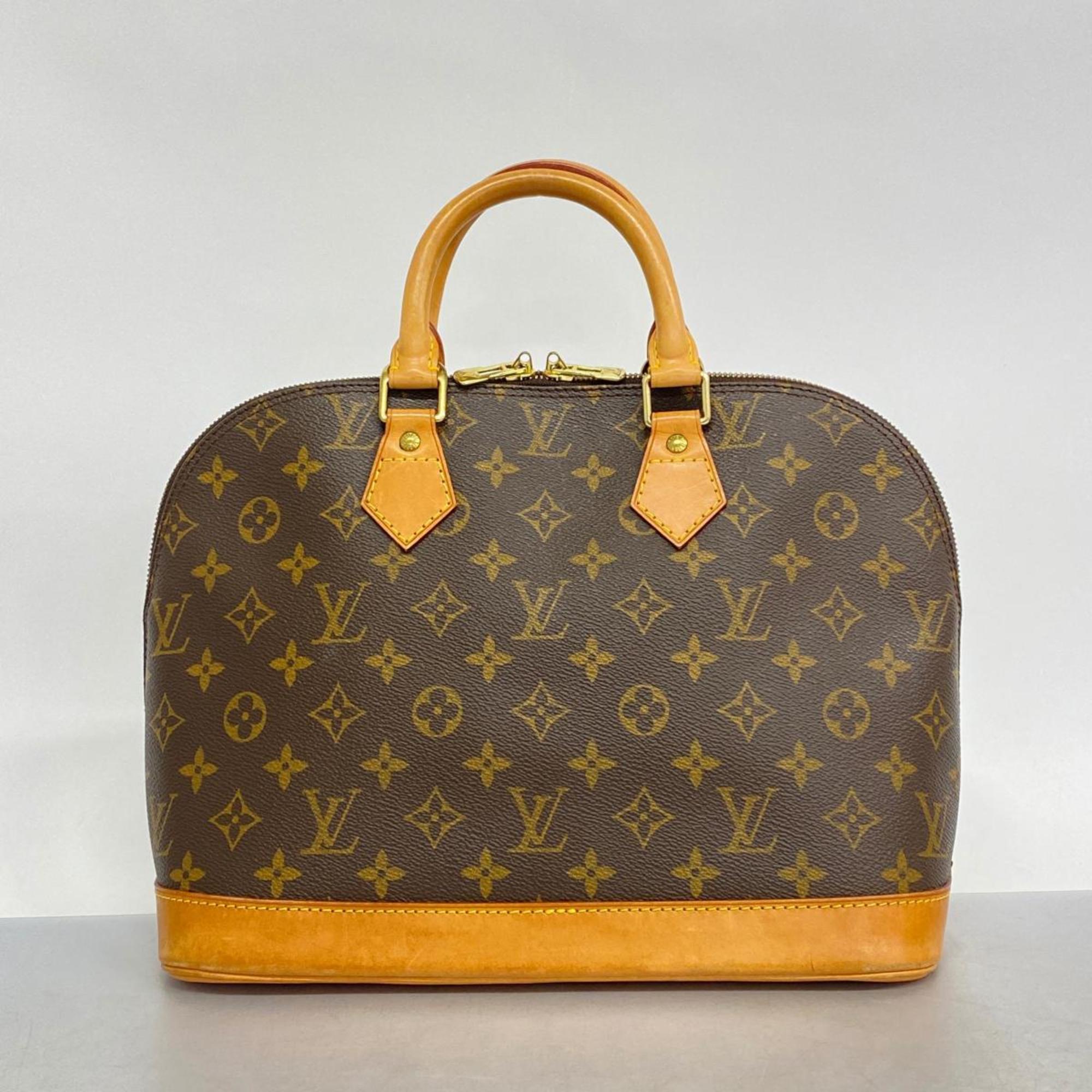 Louis Vuitton handbag Monogram Alma M51130 Brown ladies