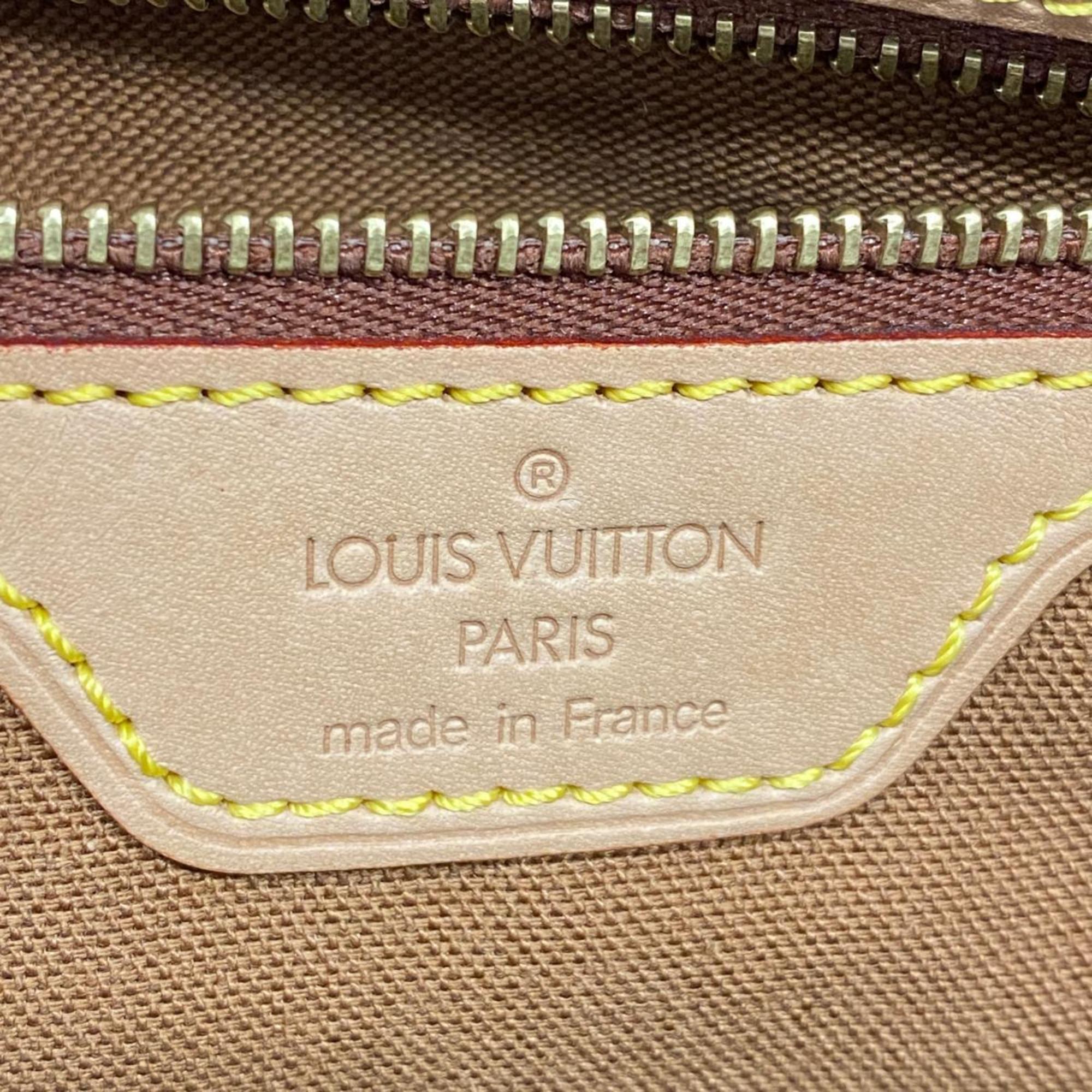 Louis Vuitton Tote Bag Monogram Cabas Piano M51148 Brown Ladies