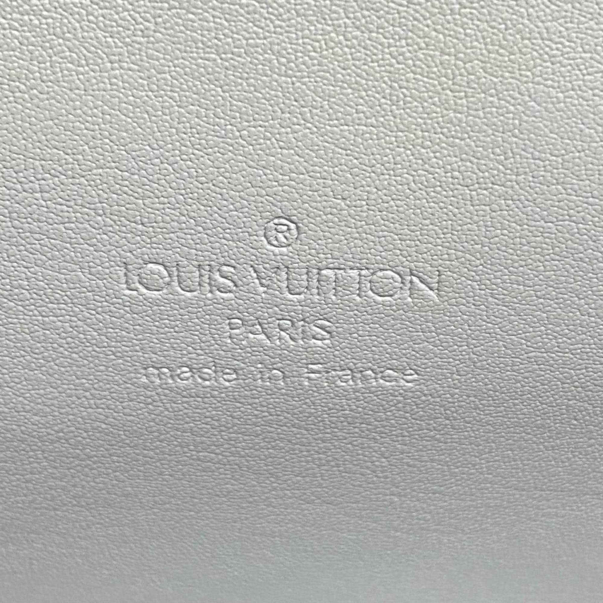 Louis Vuitton Handbag Vernis Spring Street M91068 Lime Yellow Ladies