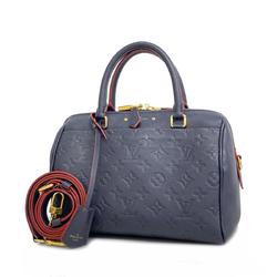 Louis Vuitton Handbag Monogram Empreinte Speedy Bandouliere 25 M43501 Marine Rouge Ladies