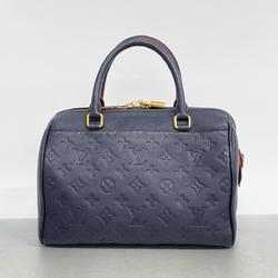 Louis Vuitton Handbag Monogram Empreinte Speedy Bandouliere 25 M43501 Marine Rouge Ladies