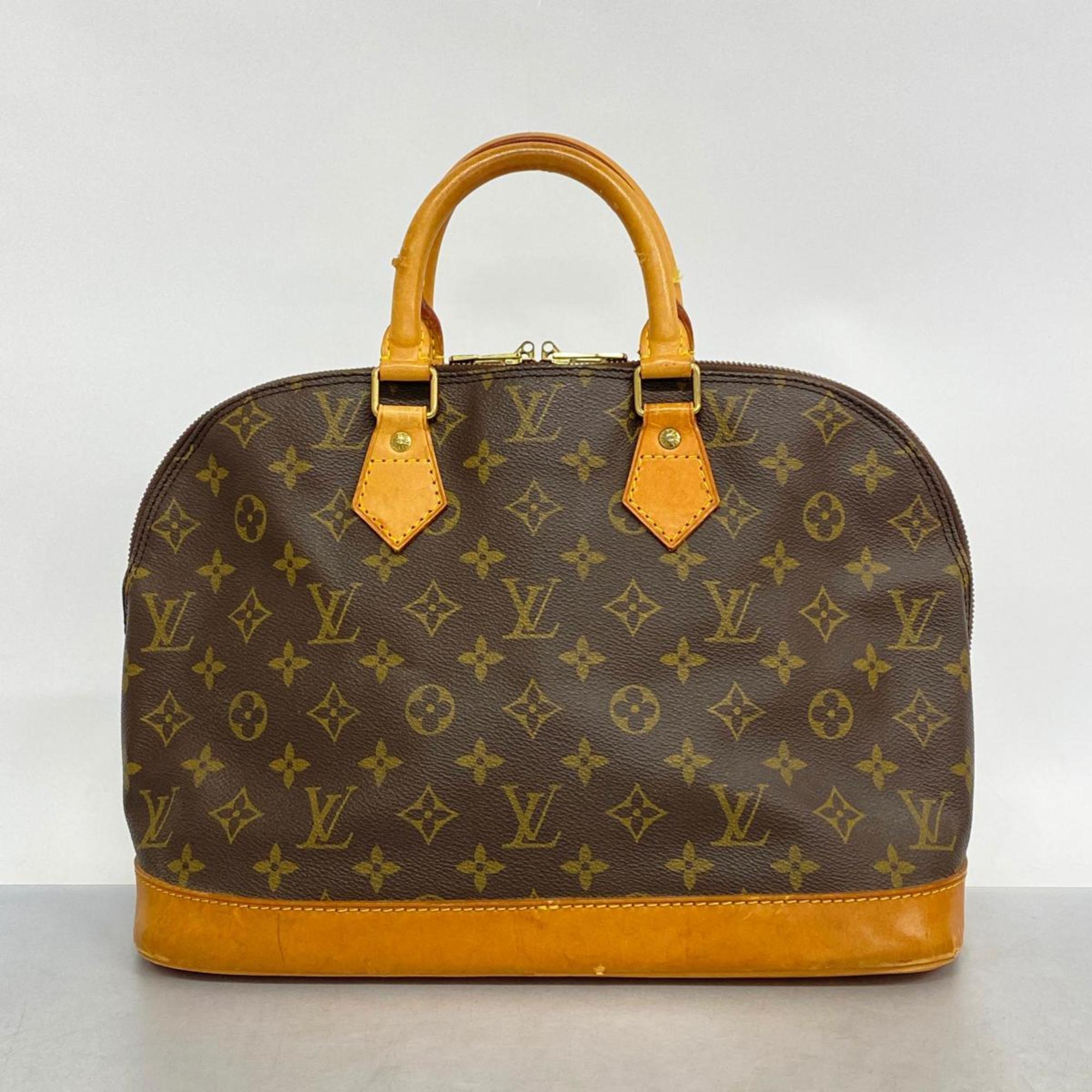 Louis Vuitton handbag Monogram Alma M51130 brown ladies