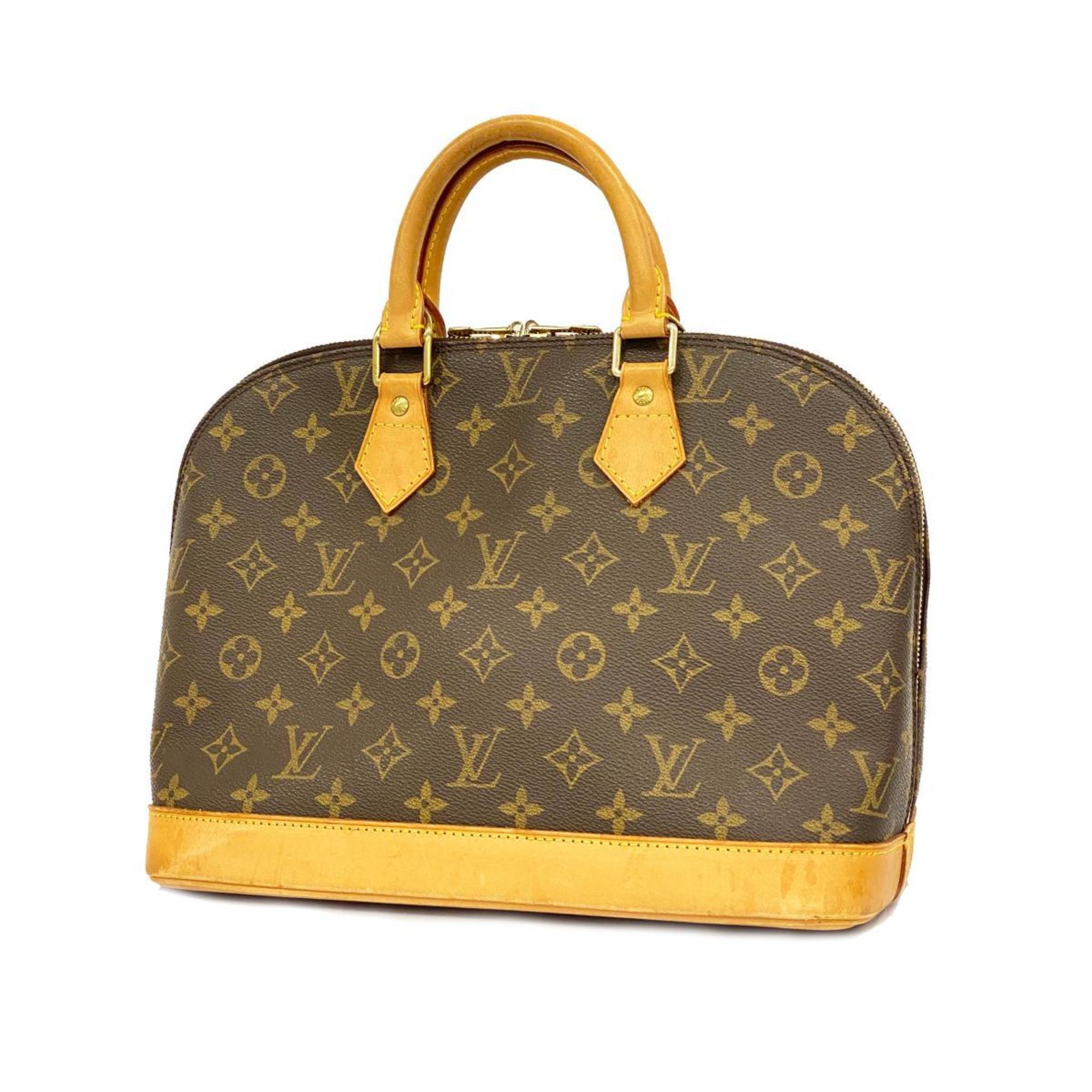 Louis Vuitton handbag Monogram Alma M51130 brown ladies