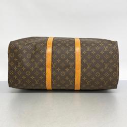 Louis Vuitton Boston Bag Monogram Keepall 50 M41426 Brown Men's Women's