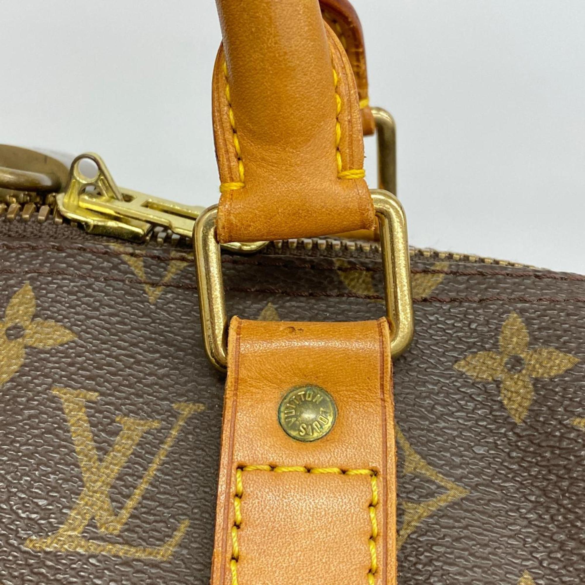 Louis Vuitton Boston Bag Monogram Keepall 50 M41426 Brown Men's Women's