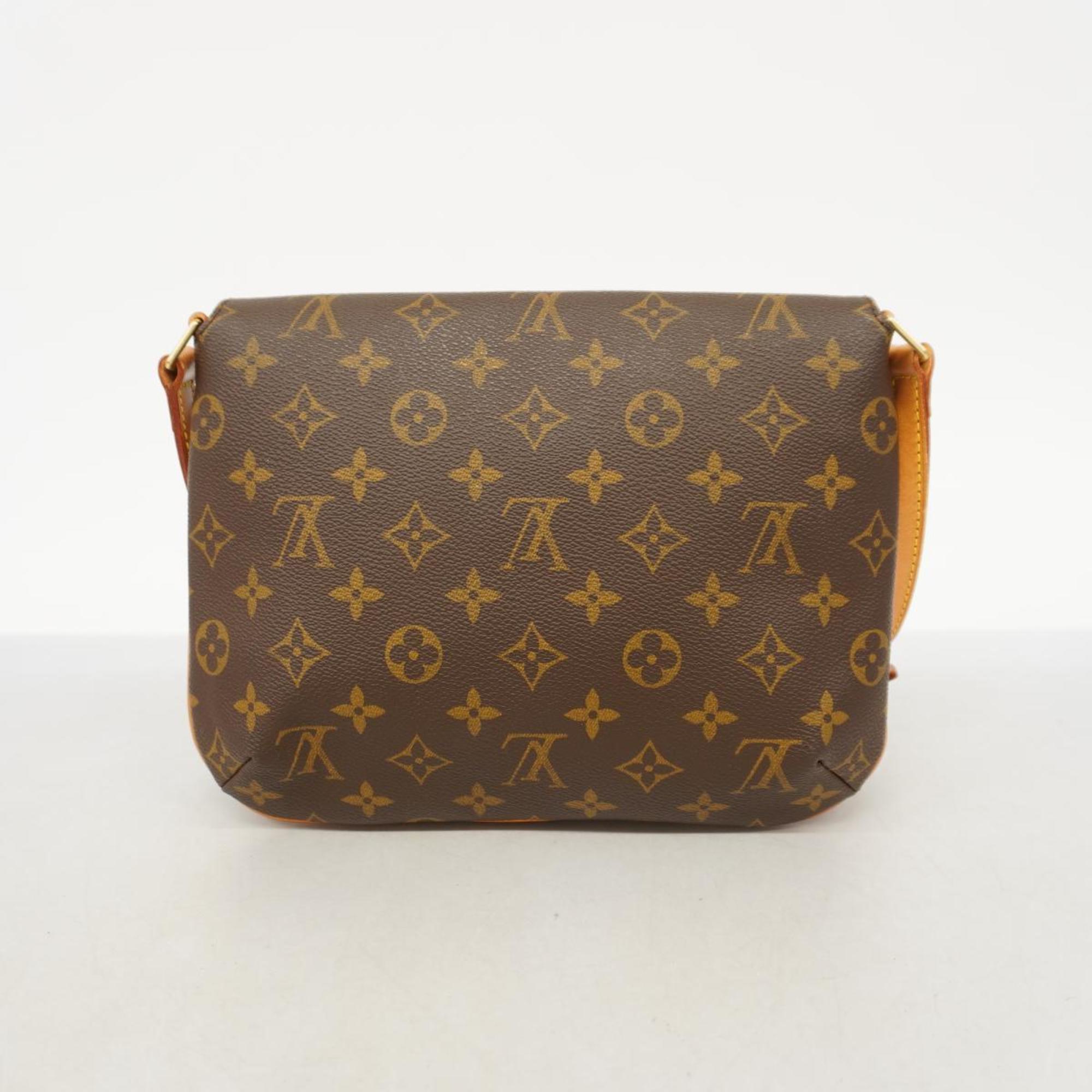 Louis Vuitton Shoulder Bag Monogram Musette Tango Short Strap M51257 Brown Women's