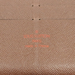 Louis Vuitton Long Wallet Damier Zippy Organizer N60003 Ebene Men's