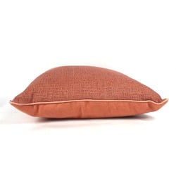 HERMES H Pillow Cushion Cotton Women's Orange