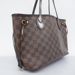 Louis Vuitton Tote Bag Damier Neverfull PM N51109 Ebene Women's