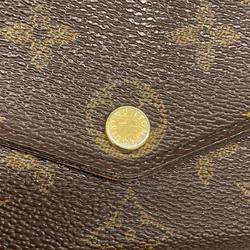 Louis Vuitton Long Wallet Monogram Portefeuille Sarah M60531 Brown Ladies