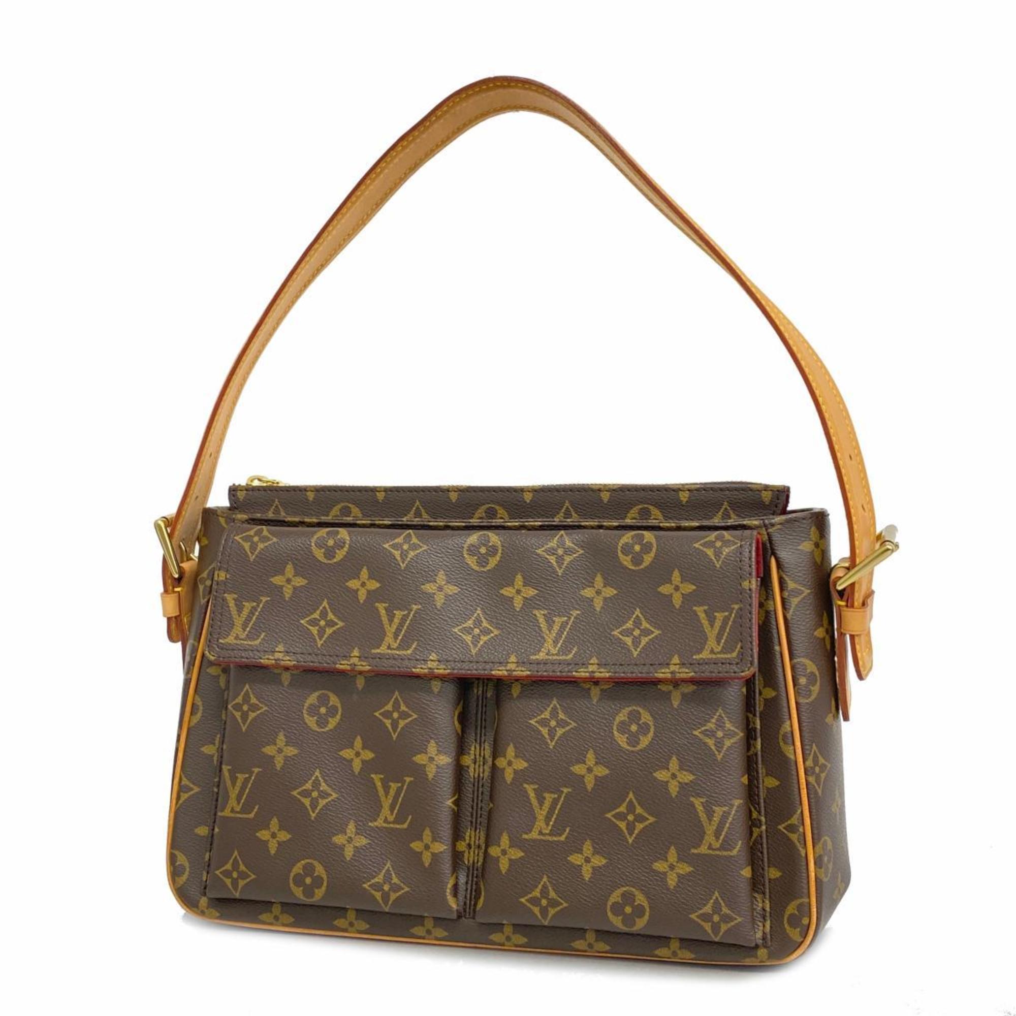 Louis Vuitton Shoulder Bag Monogram Vivacite GM M51163 Brown Ladies