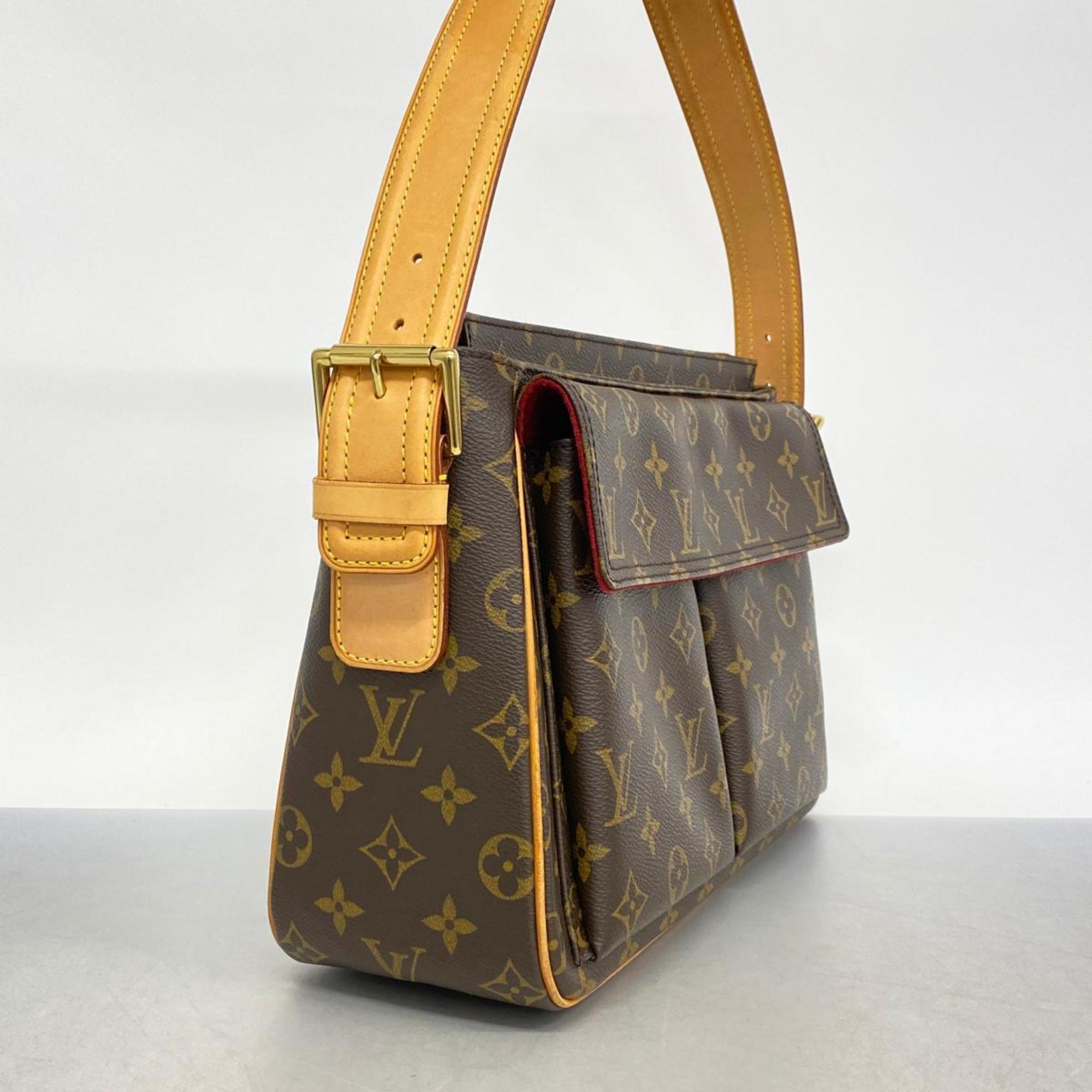 Louis Vuitton Shoulder Bag Monogram Vivacite GM M51163 Brown Ladies