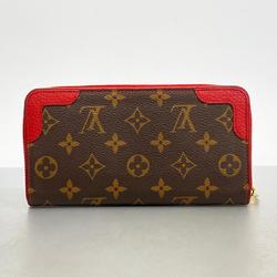 Louis Vuitton Long Wallet Monogram Zippy M61854 Retiro Ladies