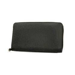 Louis Vuitton Long Wallet Taiga Zippy Organizer NM M30056 Noir Men's