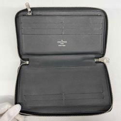 Louis Vuitton Long Wallet Taiga Zippy Organizer NM M30056 Noir Men's