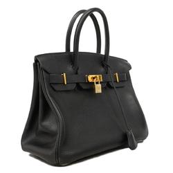 Hermes handbag Birkin 30 E stamp Ardennes black ladies