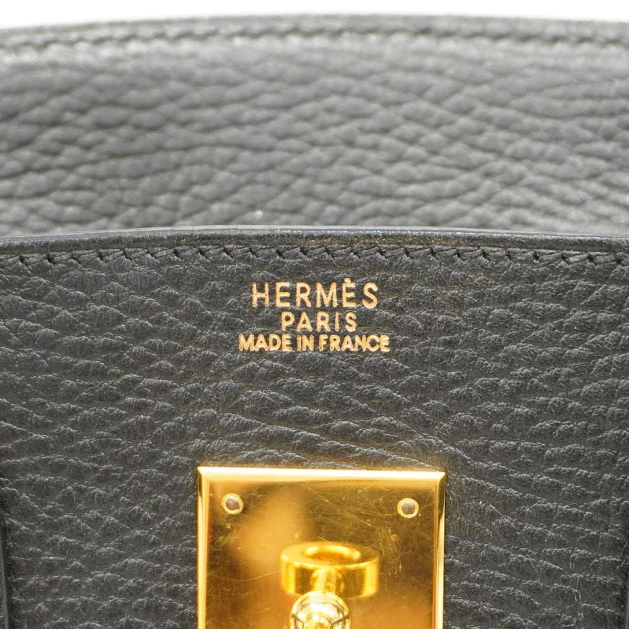 Hermes handbag Birkin 30 E stamp Ardennes black ladies