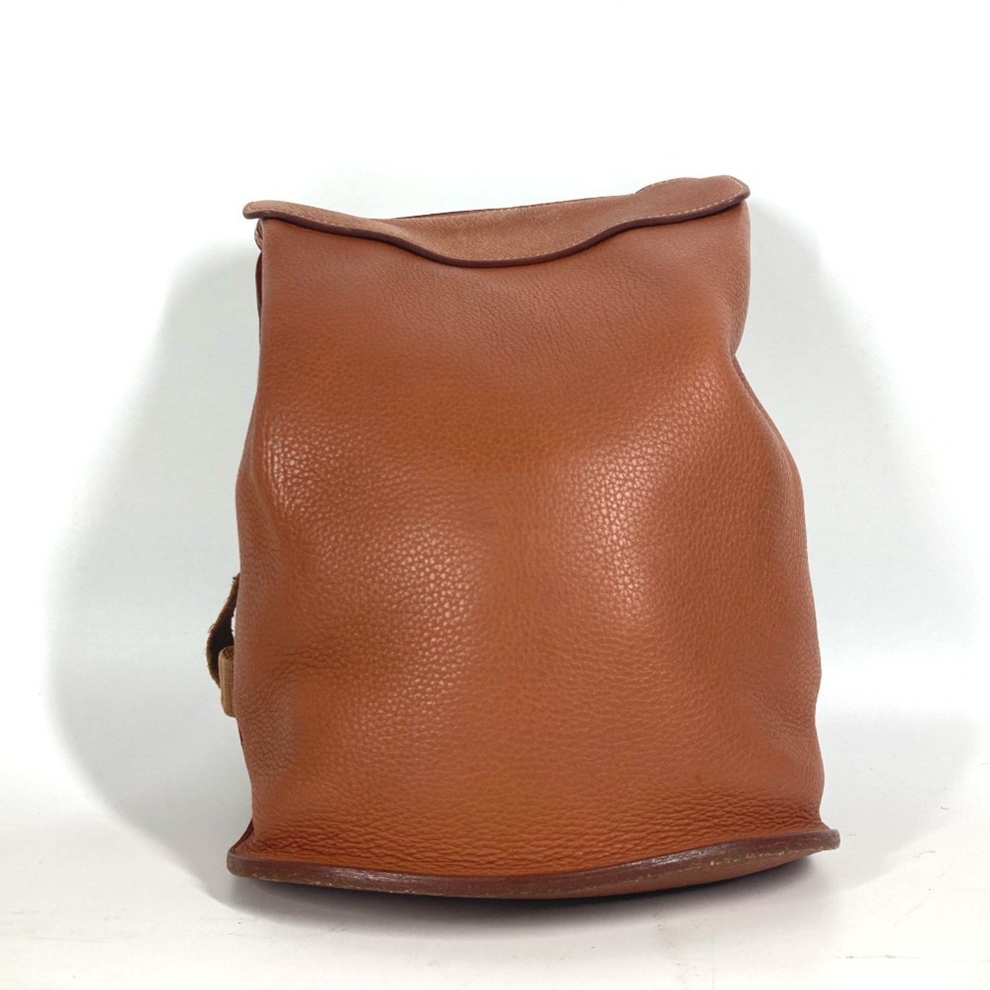 HERMES Sherpa PM Backpack Leather Women's Brown