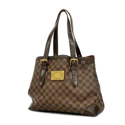 Louis Vuitton Tote Bag Damier Hampstead MM N51204 Ebene Women's