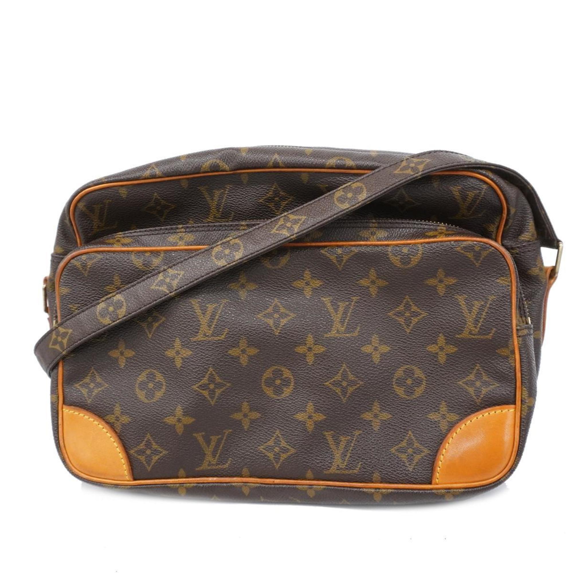 Louis Vuitton Shoulder Bag Monogram Nile M45244 Brown Ladies