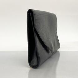 Louis Vuitton Clutch Bag Epi Art Deco M52632 Noir Men's Women's