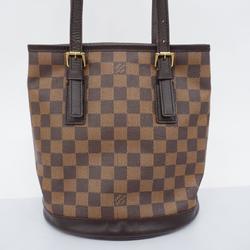 Louis Vuitton Tote Bag Damier Marais N42240 Ebene Ladies