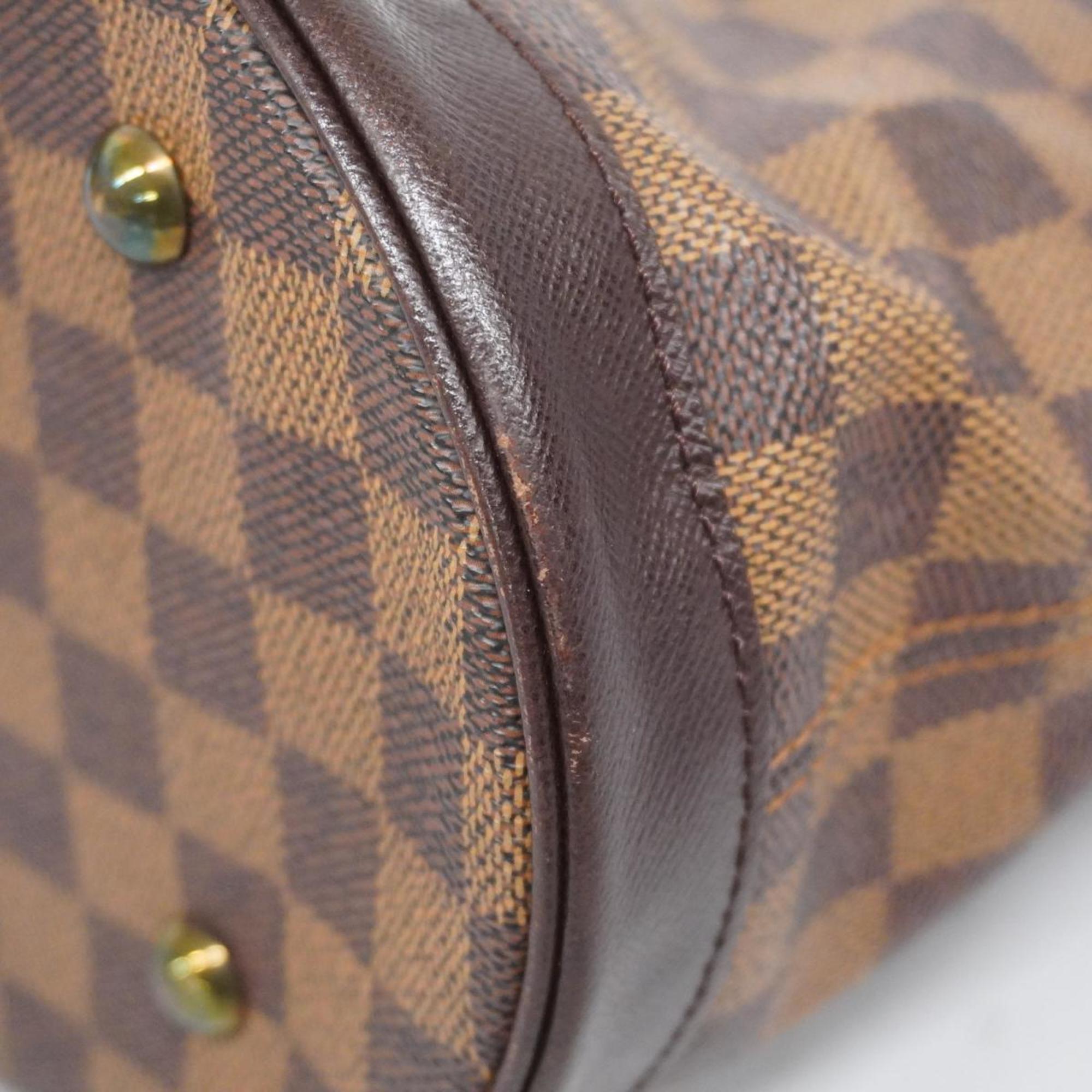 Louis Vuitton Tote Bag Damier Marais N42240 Ebene Ladies